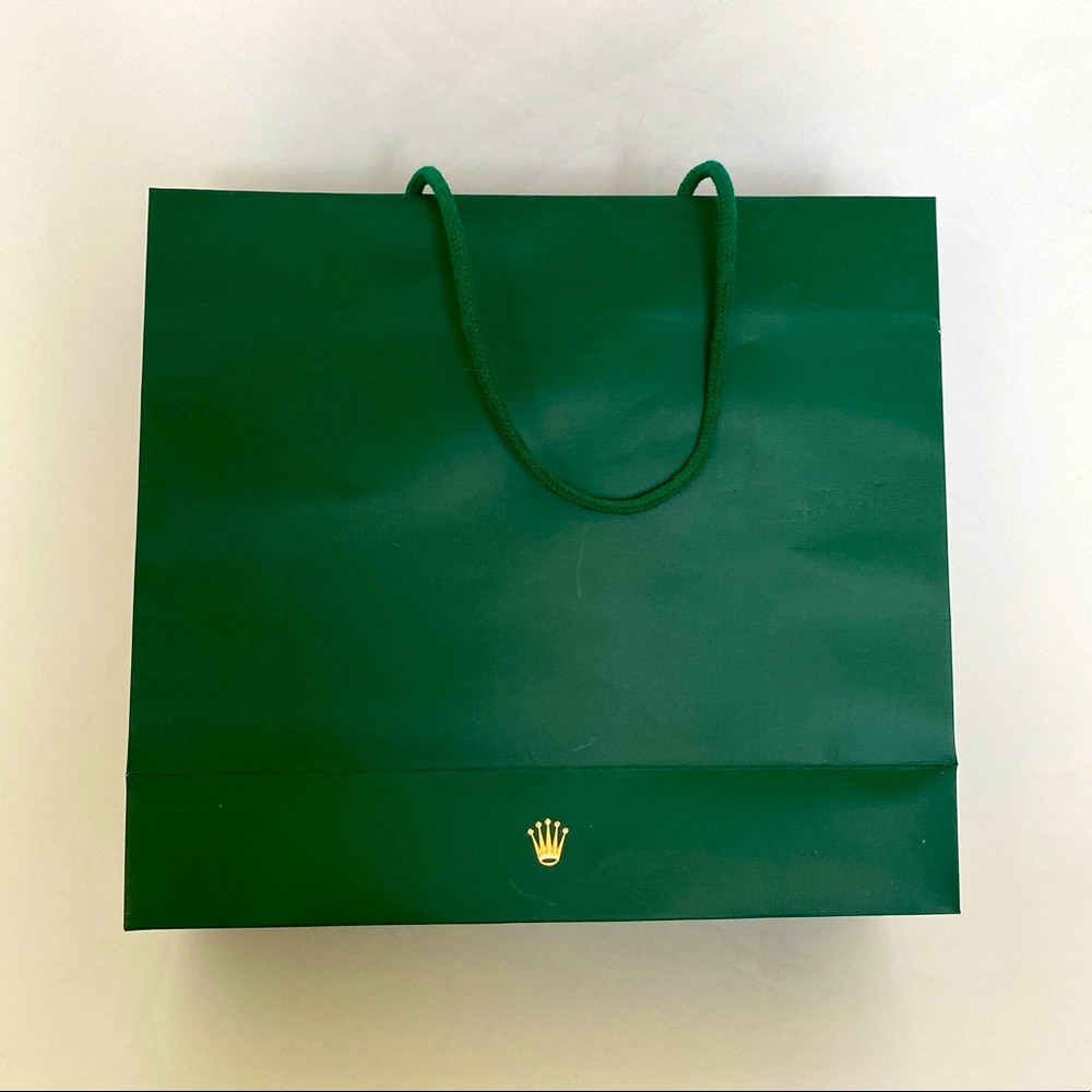 Rolex shopping tote bag